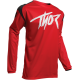 Tricou Copii Atv/Cross Thor Sector Link negru/rosu, marime XS